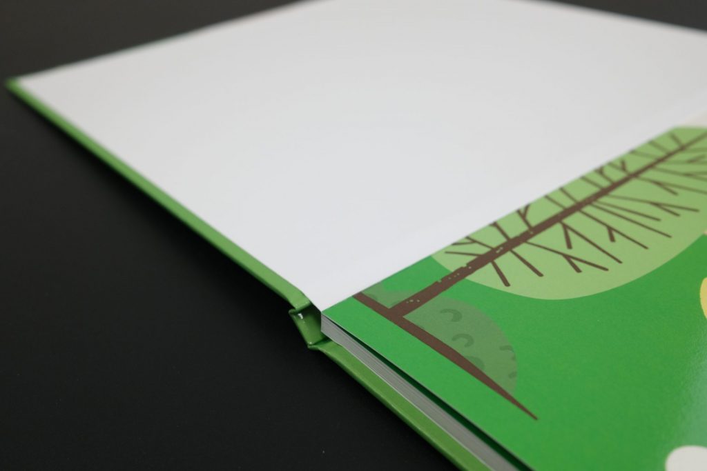 表紙を開いた状態です。